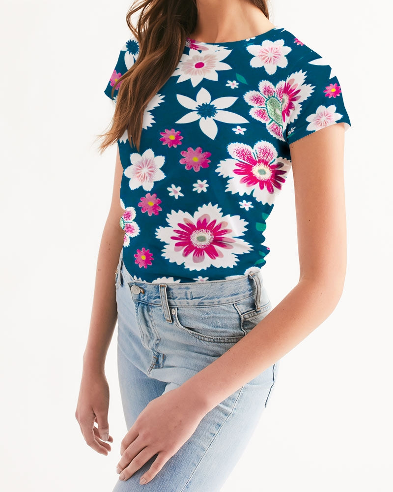 Beautiful floral pattern Women's All-Over Print Tee