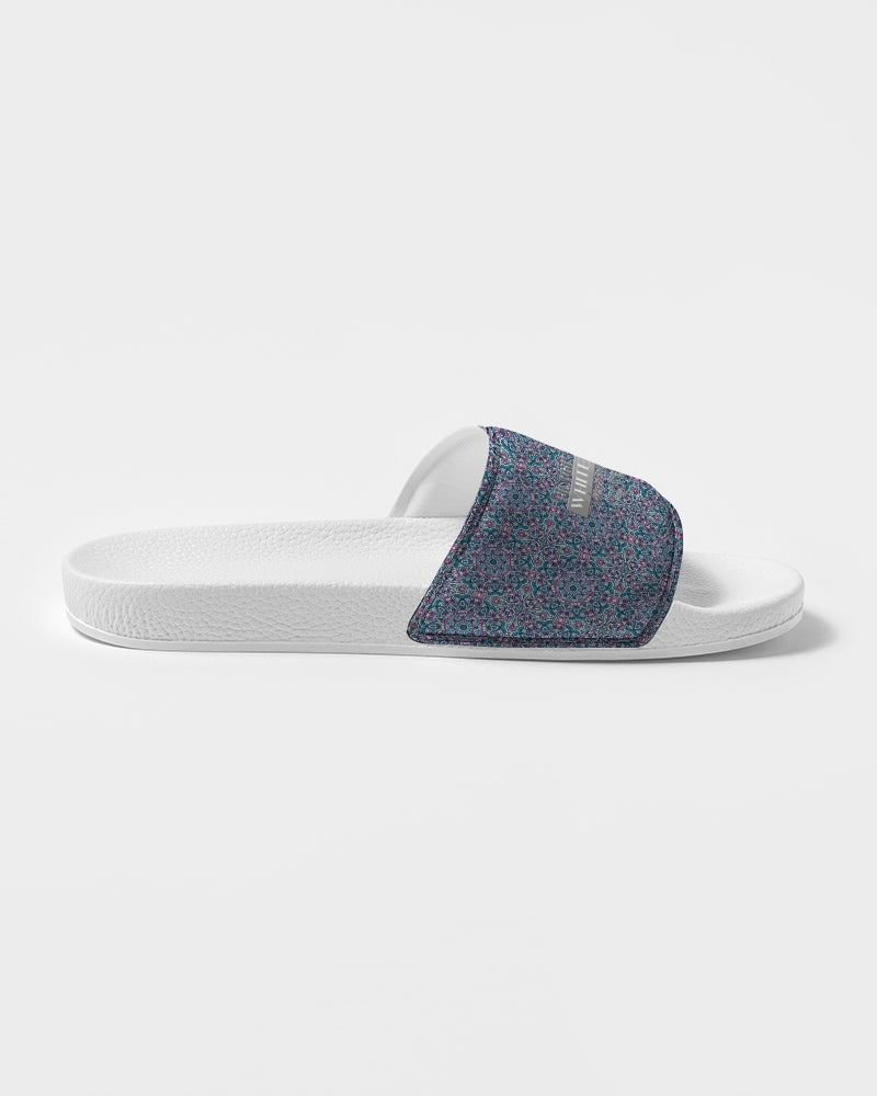 Trainers. blue mosaic Men's Slide Sandal