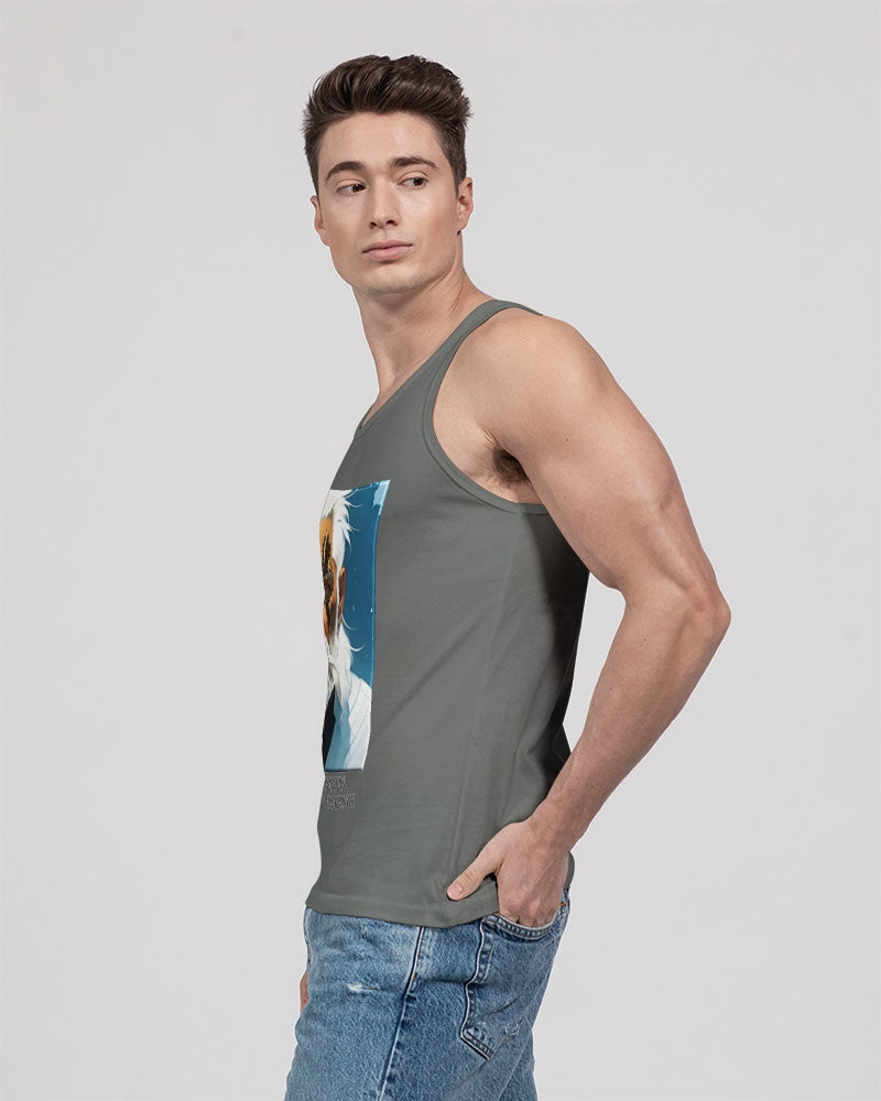 Silver bearded warrior Unisex Jersey Tank | Bella + Canvas