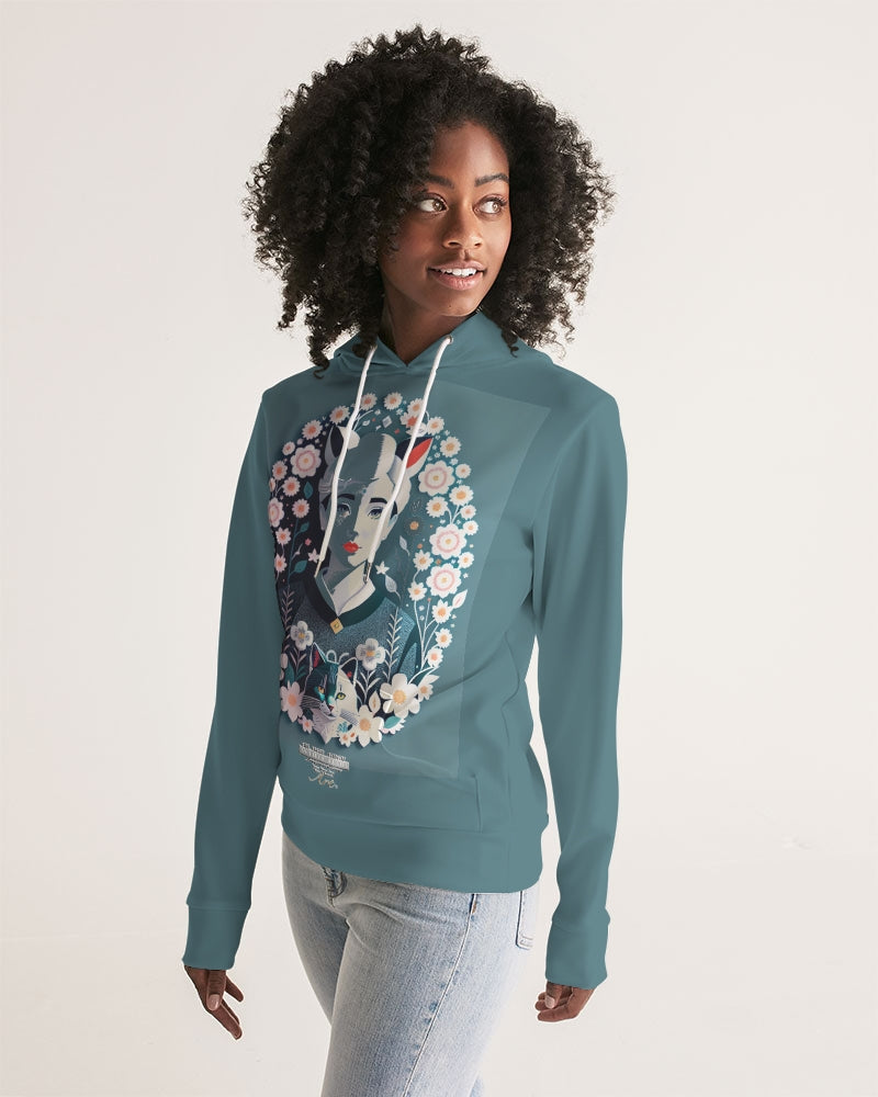 Silverfox flower Women's Hoodie