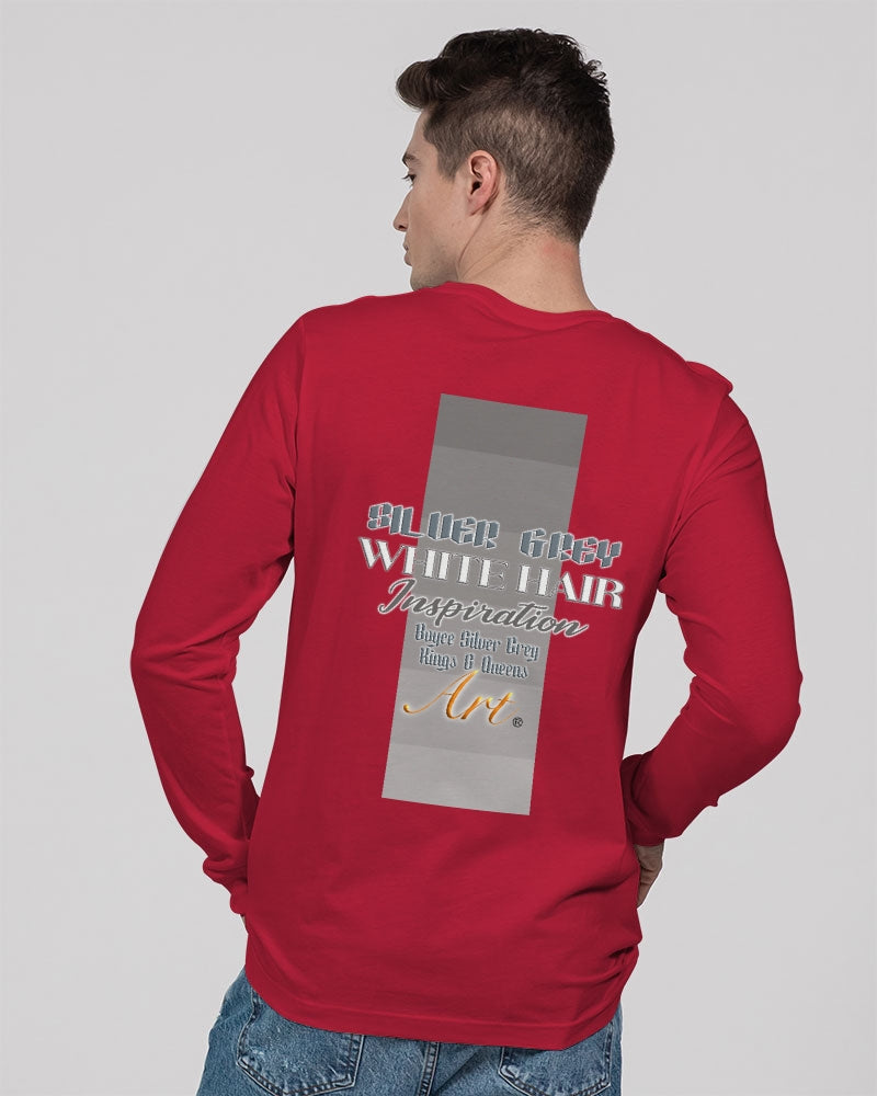 South Asian Silverfox Unisex Jersey Long Sleeve Tee | Bella + Canvas