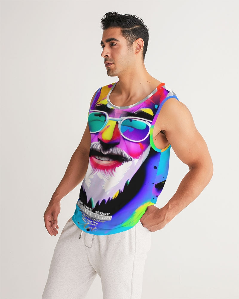 Nick Silver smile Men's Sports Tank