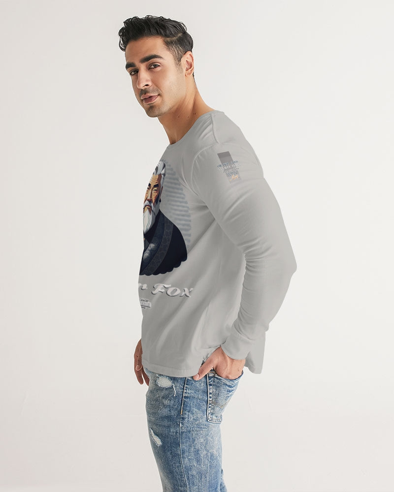 Asian Silverfox Men Men's Long Sleeve Tee