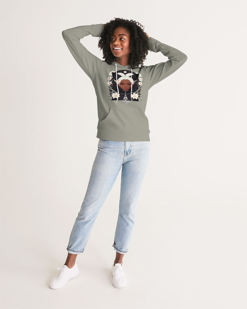 Nubian girl silver fox Women's Hoodie