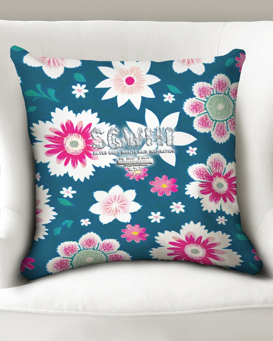 Beautiful floral pattern Throw Pillow Case 20"x20"