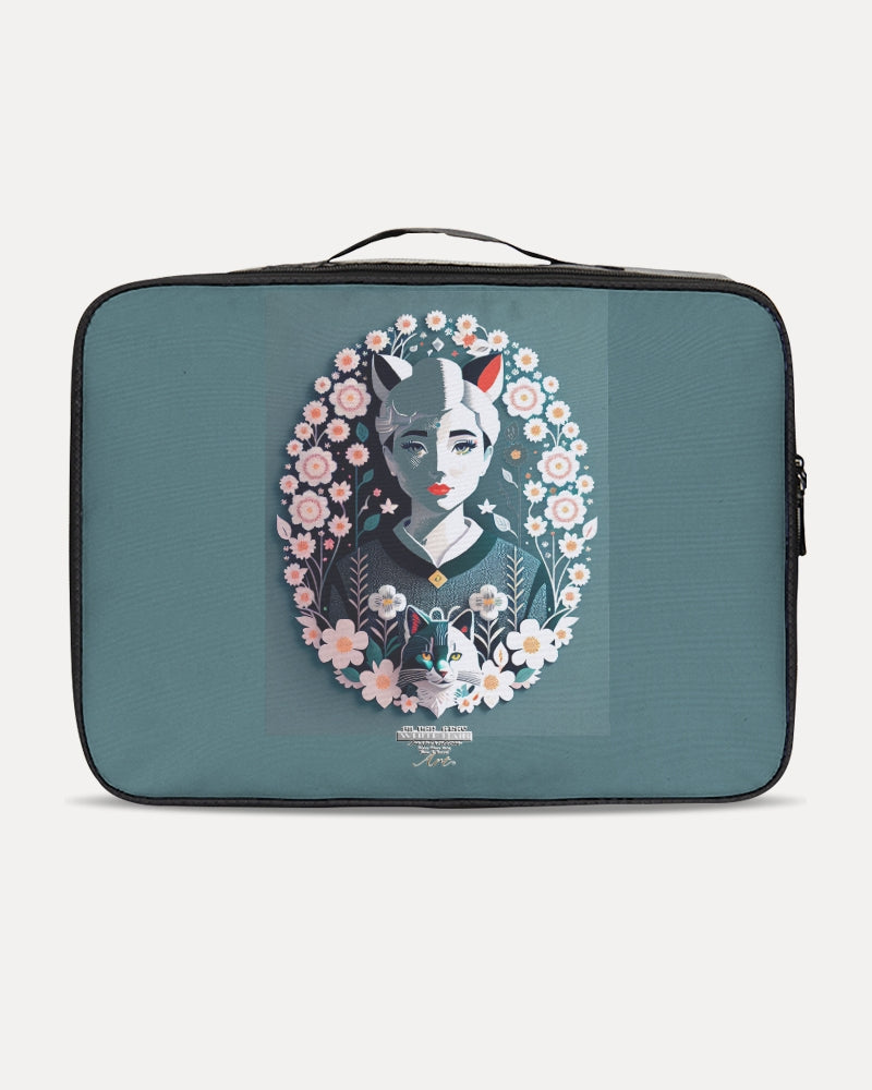 Silverfox flower Jetsetter Travel Case