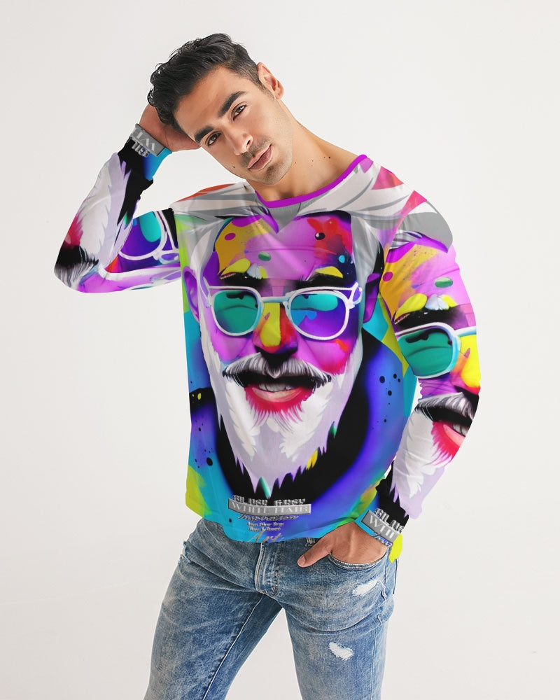 Nick Silver smile Men's Long Sleeve Tee