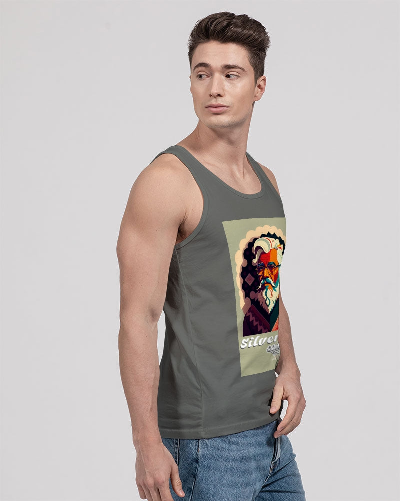 South Asian Silverfox Unisex Jersey Tank | Bella + Canvas