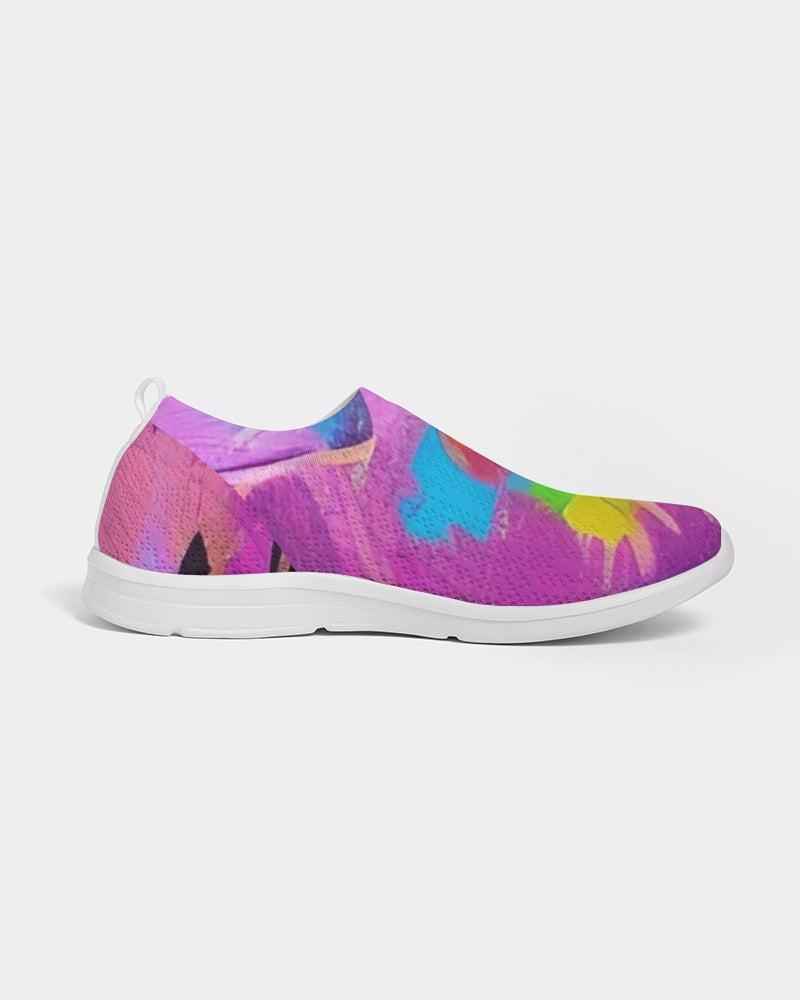 Abstract pattern for shoes Men's Slip-On Flyknit Shoe