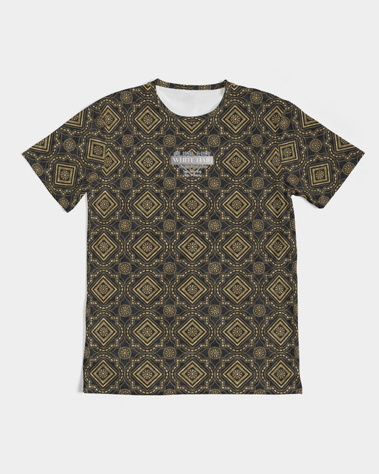 Brown Diamond pattern Men's Tee