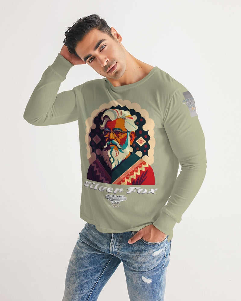 South Asian Silverfox Men's Long Sleeve Tee