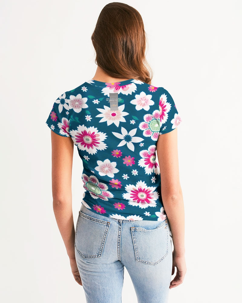 Beautiful floral pattern Women's All-Over Print Tee