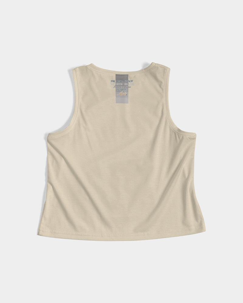 Asian silverfox Women's Cropped Tank