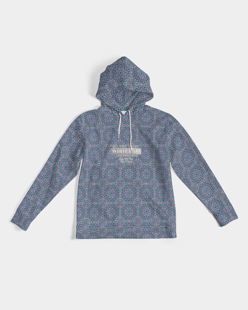 Beautiful mosaic blue pattern Men's Hoodie