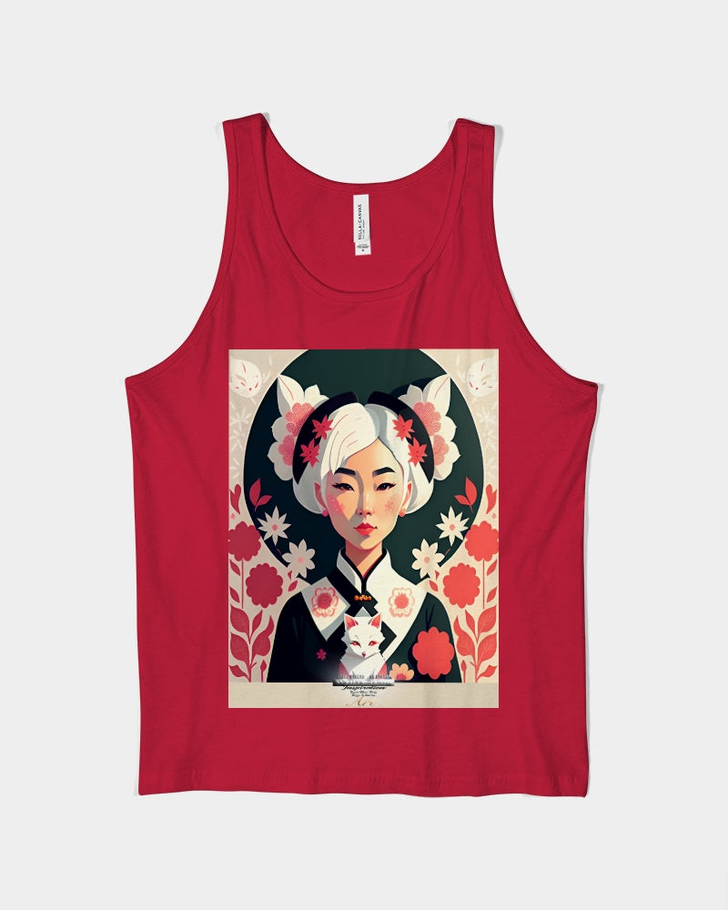 Asian silverfox Unisex Jersey Tank | Bella + Canvas