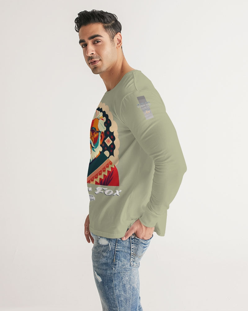 South Asian Silverfox Men's Long Sleeve Tee