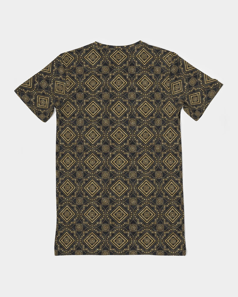 Brown Diamond pattern Men's Everyday Pocket Tee