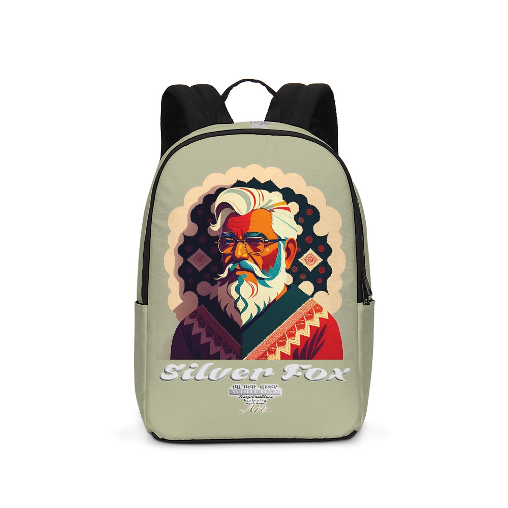 South Asian silverfox Large Backpack