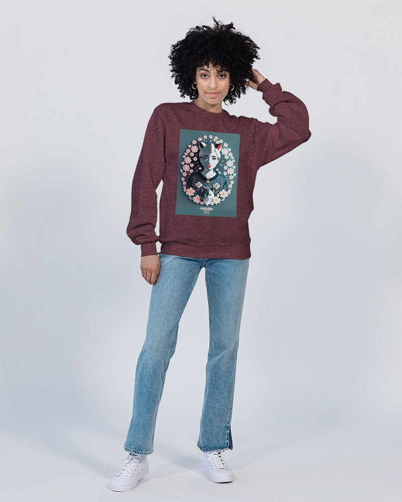 Silverfox flower Unisex Sweatshirt | Champion