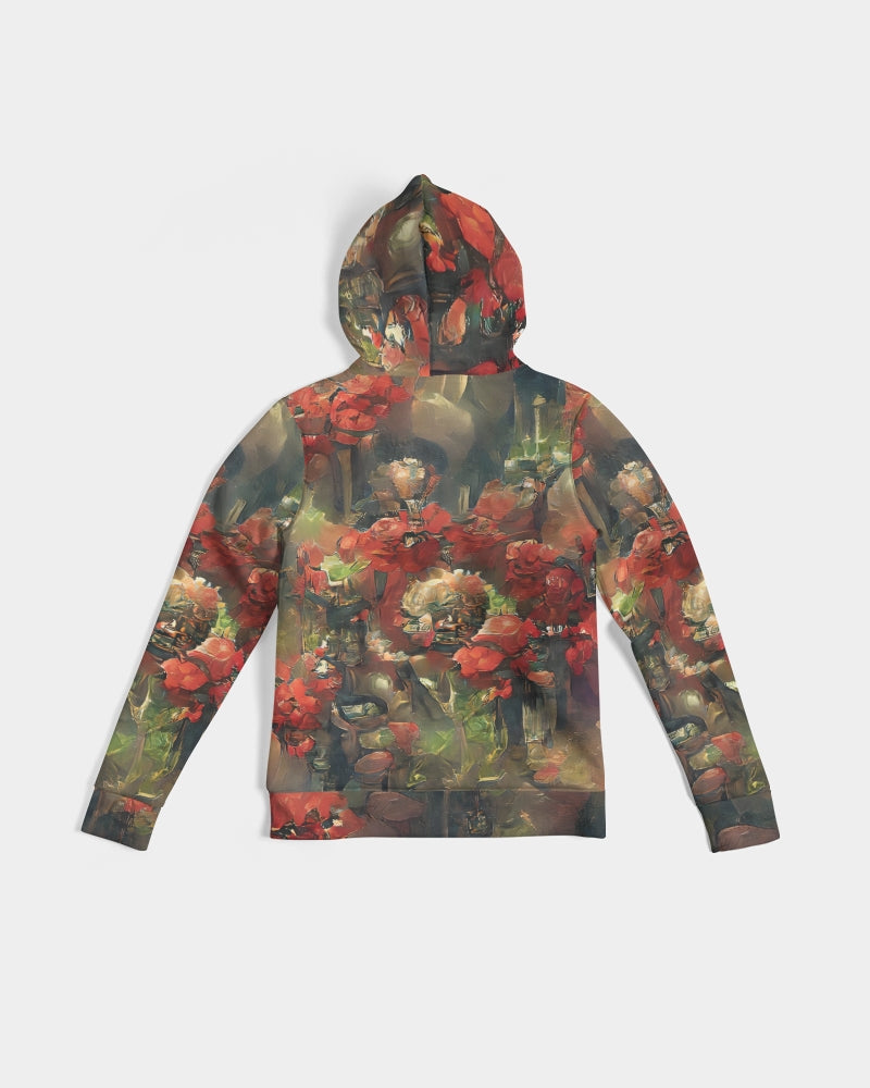 Abstract Rose design Women's Hoodie