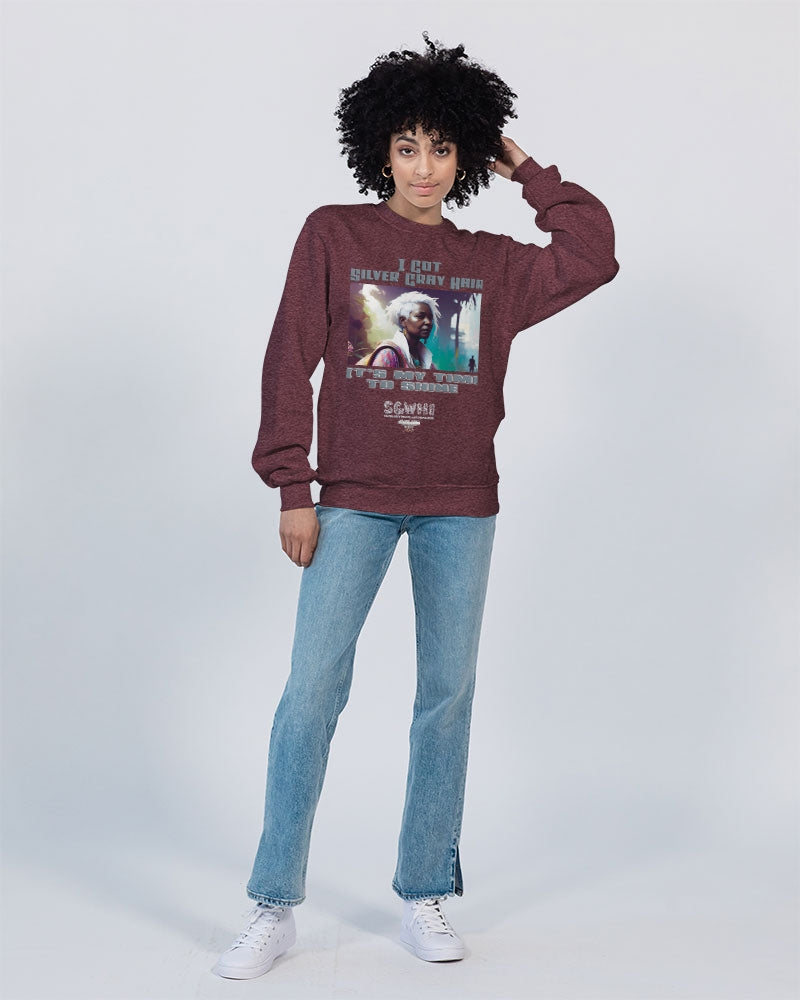 Black sister time to shine Unisex Sweatshirt | Champion