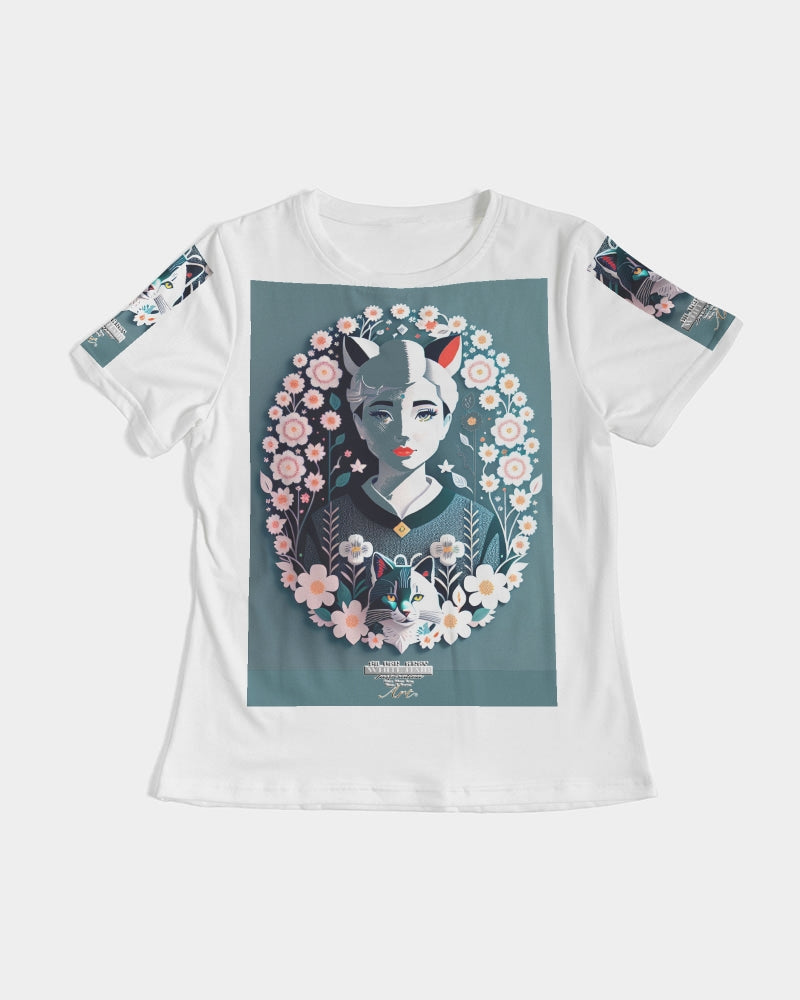 Silverfox flower Women's Tee