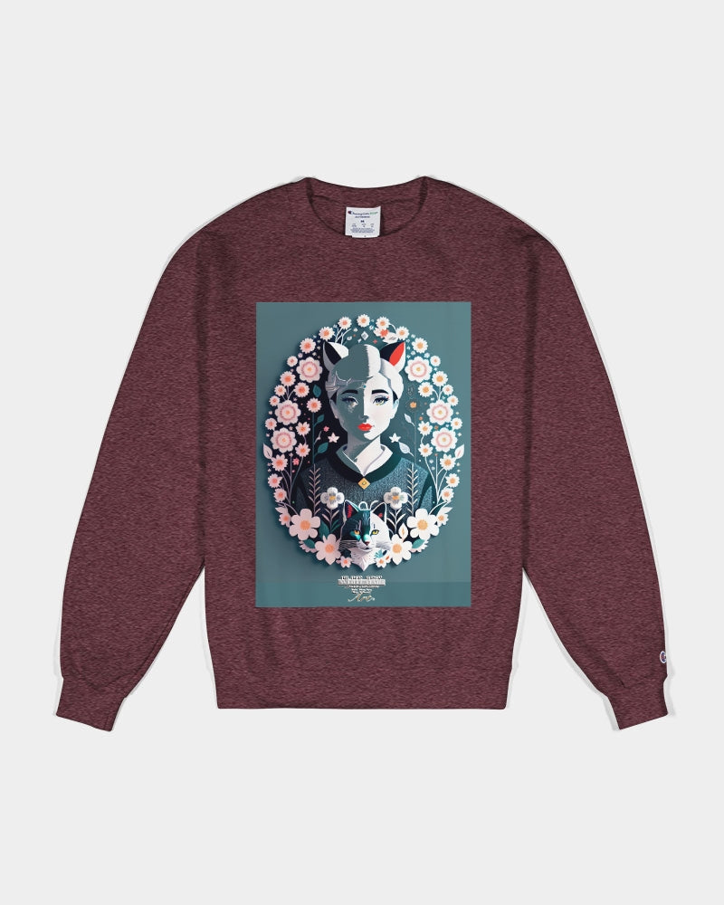 Silverfox flower Unisex Sweatshirt | Champion