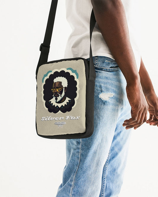 Black gentleman Silverfox Messenger Pouch