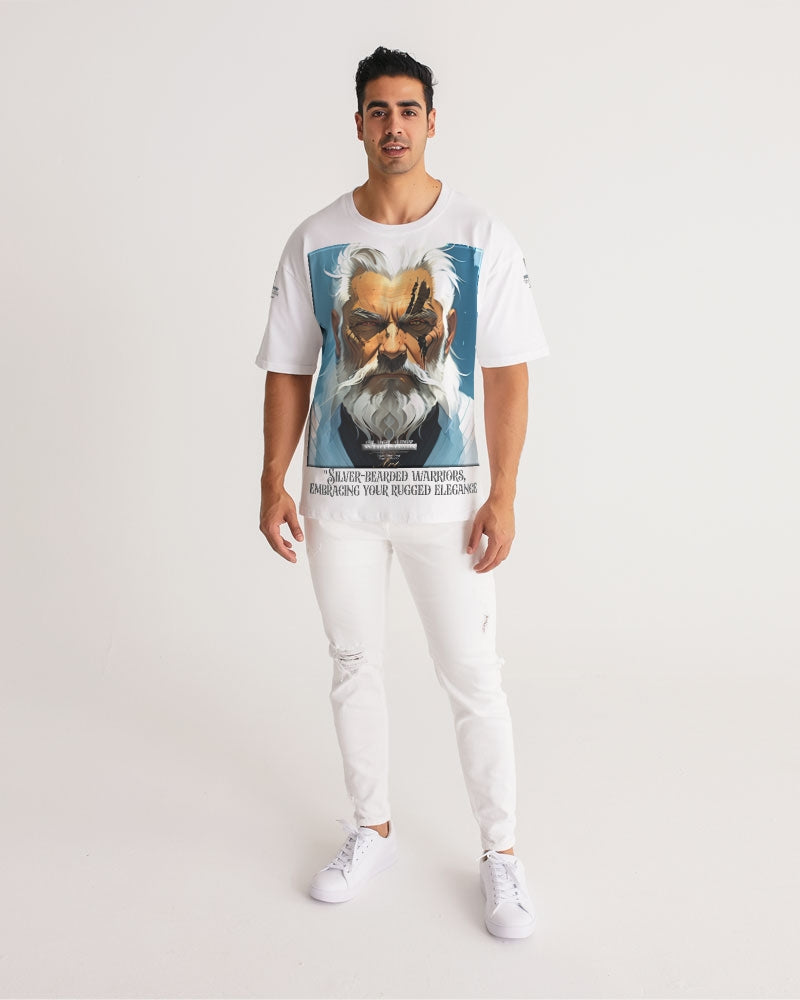 Silver bearded warrior Men's Premium Heavyweight Tee