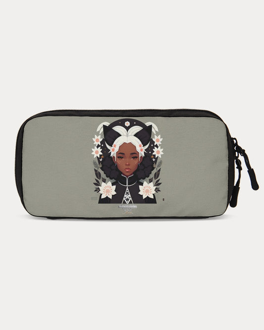 Nubian girl silver fox Small Travel Organizer