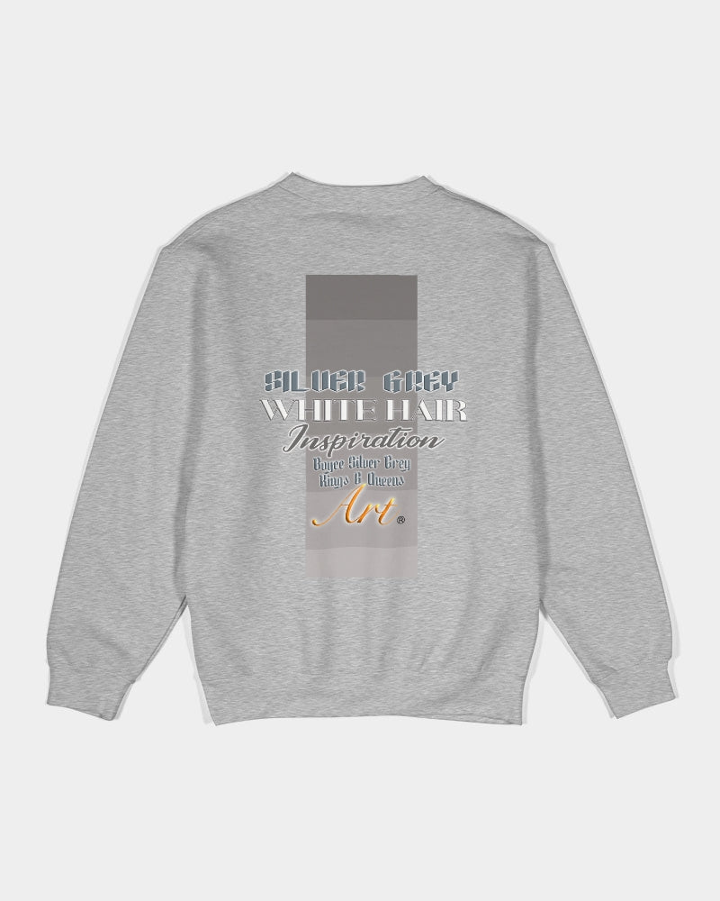 South Asian silverfox Unisex Premium Crewneck Sweatshirt | Lane Seven