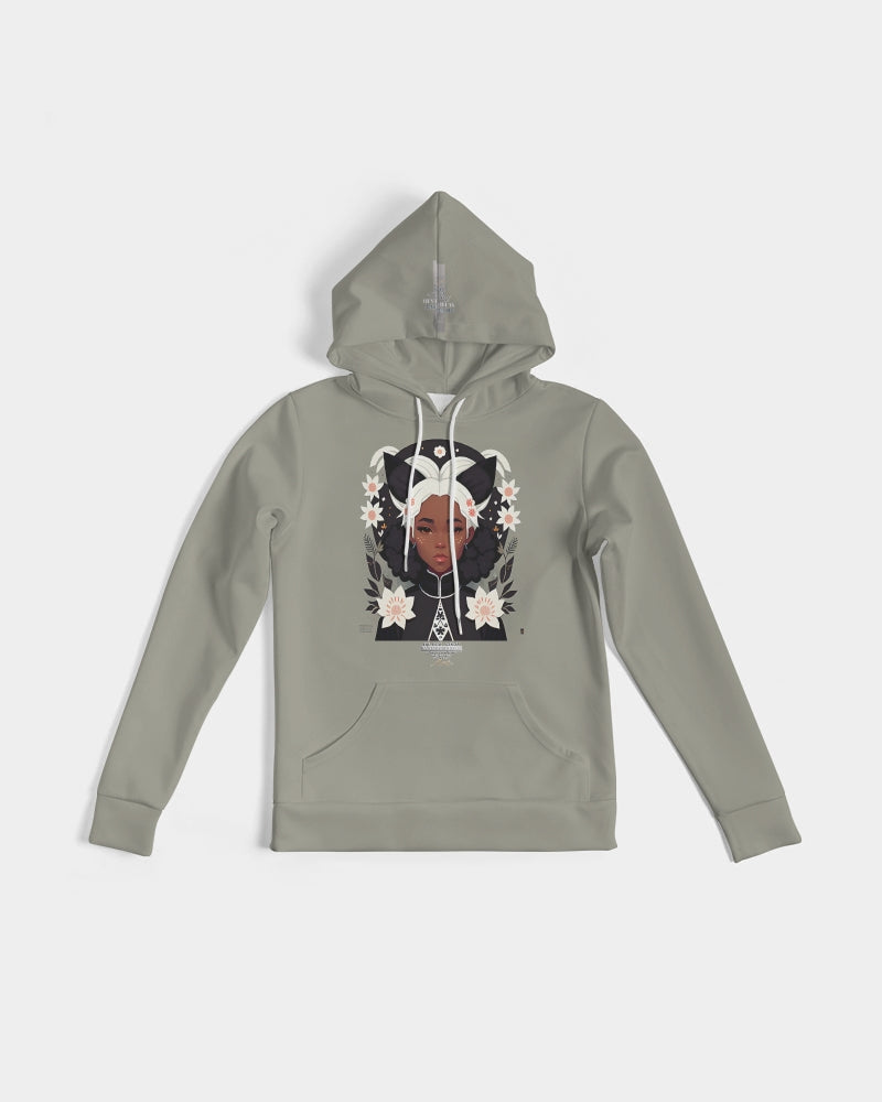 Nubian girl silver fox Women's Hoodie