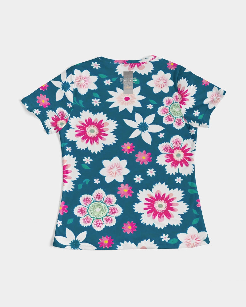 Beautiful floral pattern Women's All-Over Print Tee