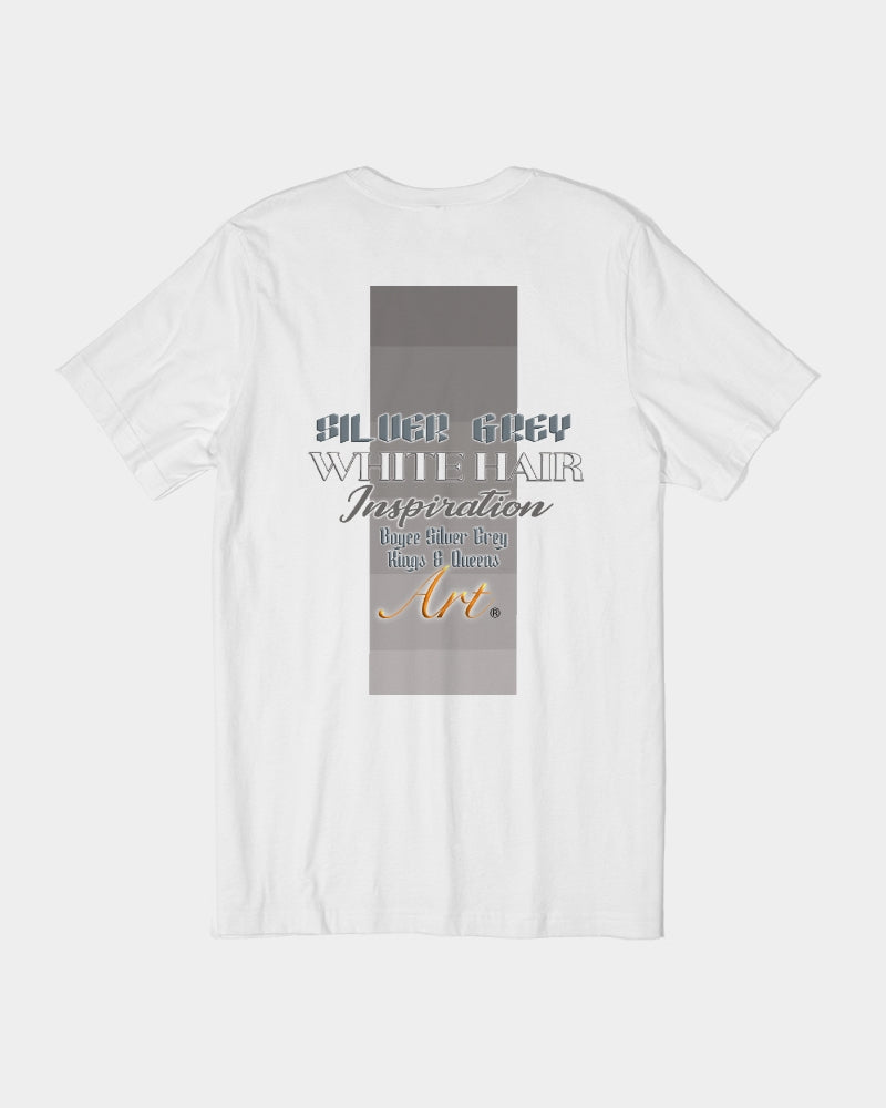 Asian sister with silver grey hair Unisex Jersey Tee | Bella + Canvas