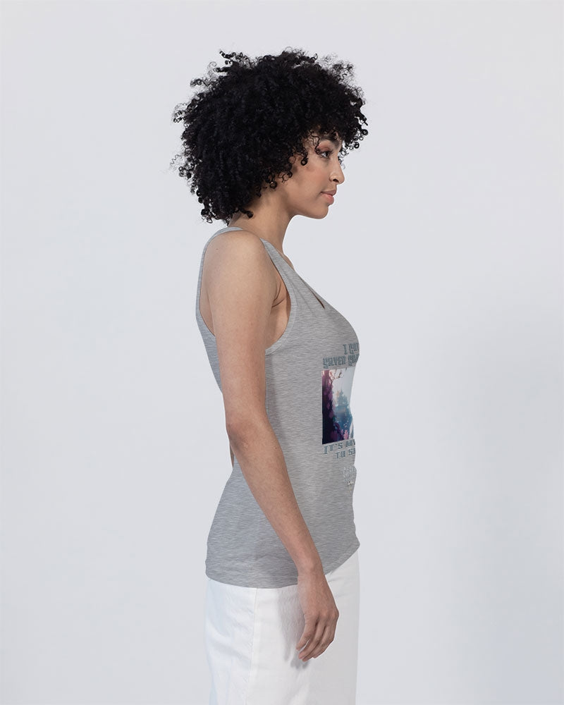 Asian sister with silver grey hair Unisex Jersey Tank | Bella + Canvas