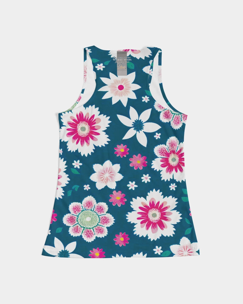 Beautiful floral pattern Women's All-Over Print Tank