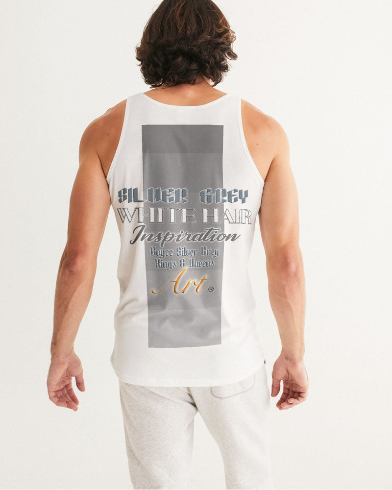 Black gentleman Silverfox Men's Tank