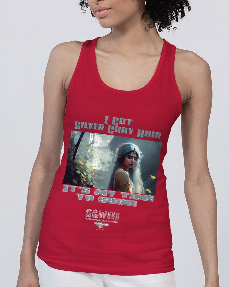 Indian sister to shine Unisex Jersey Tank | Bella + Canvas