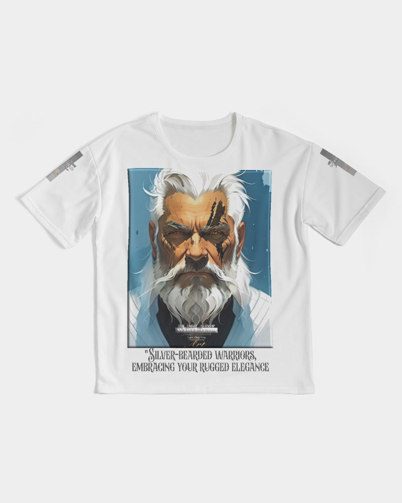 Silver bearded warrior Men's Premium Heavyweight Tee