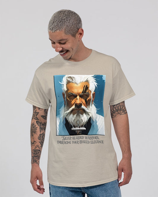 Silver bearded warrior Unisex Ultra Cotton T-Shirt | Gildan