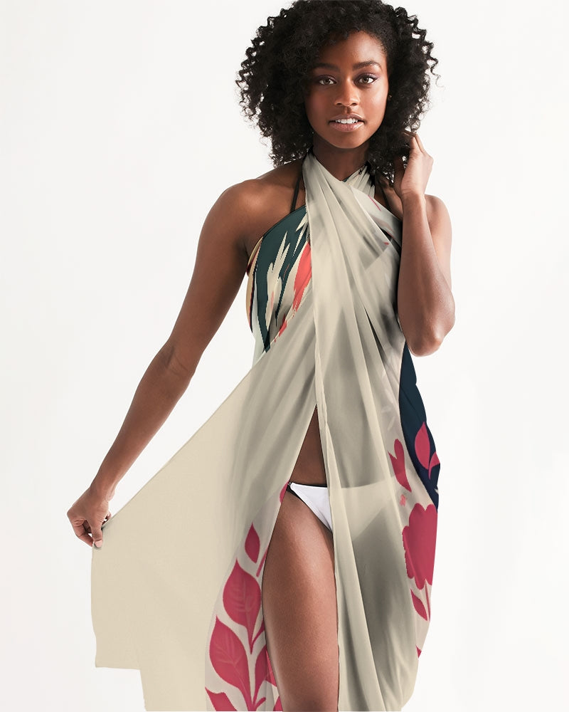 Asian silverfox Swim Cover Up