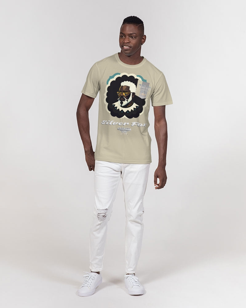 Black gentleman Silverfox Men's Everyday Pocket Tee