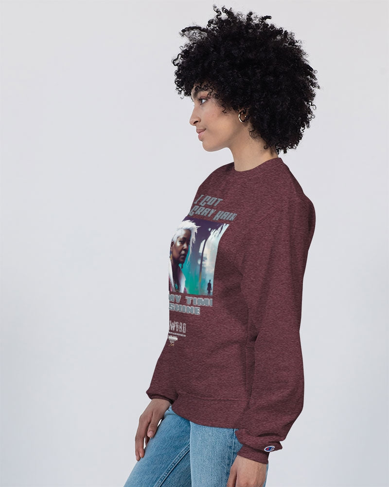 Black sister time to shine Unisex Sweatshirt | Champion