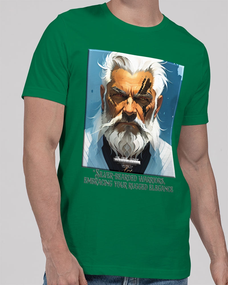 Silver bearded warrior Unisex Jersey Tee | Bella + Canvas