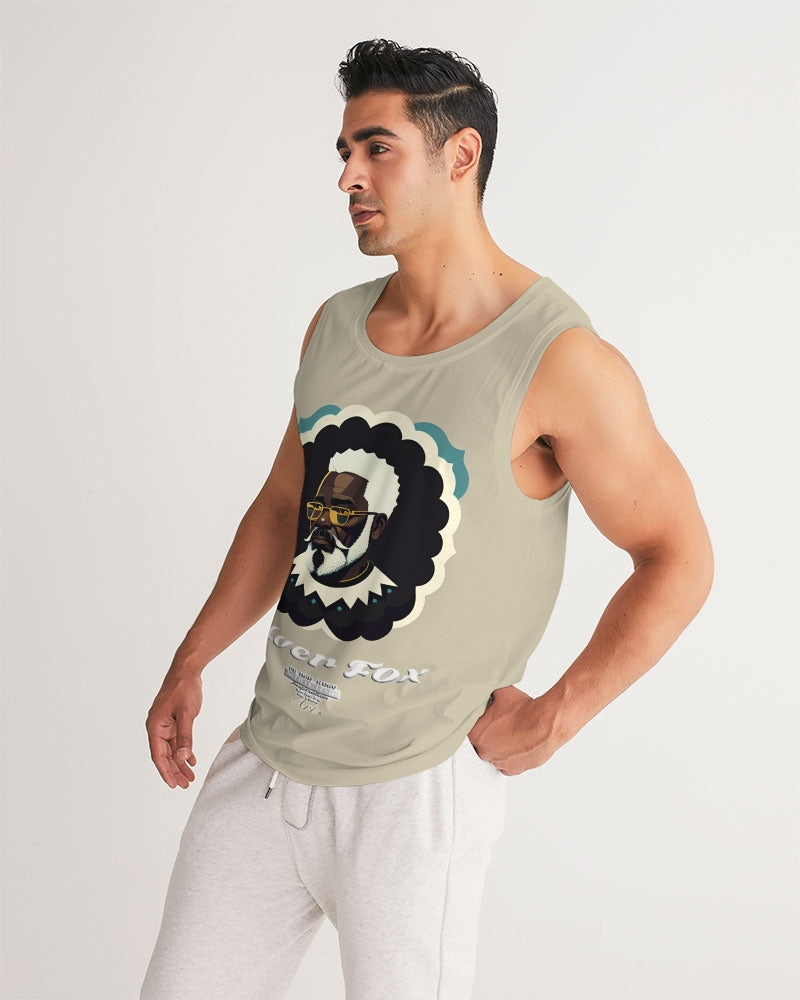 Black gentleman Silverfox Men's Sports Tank