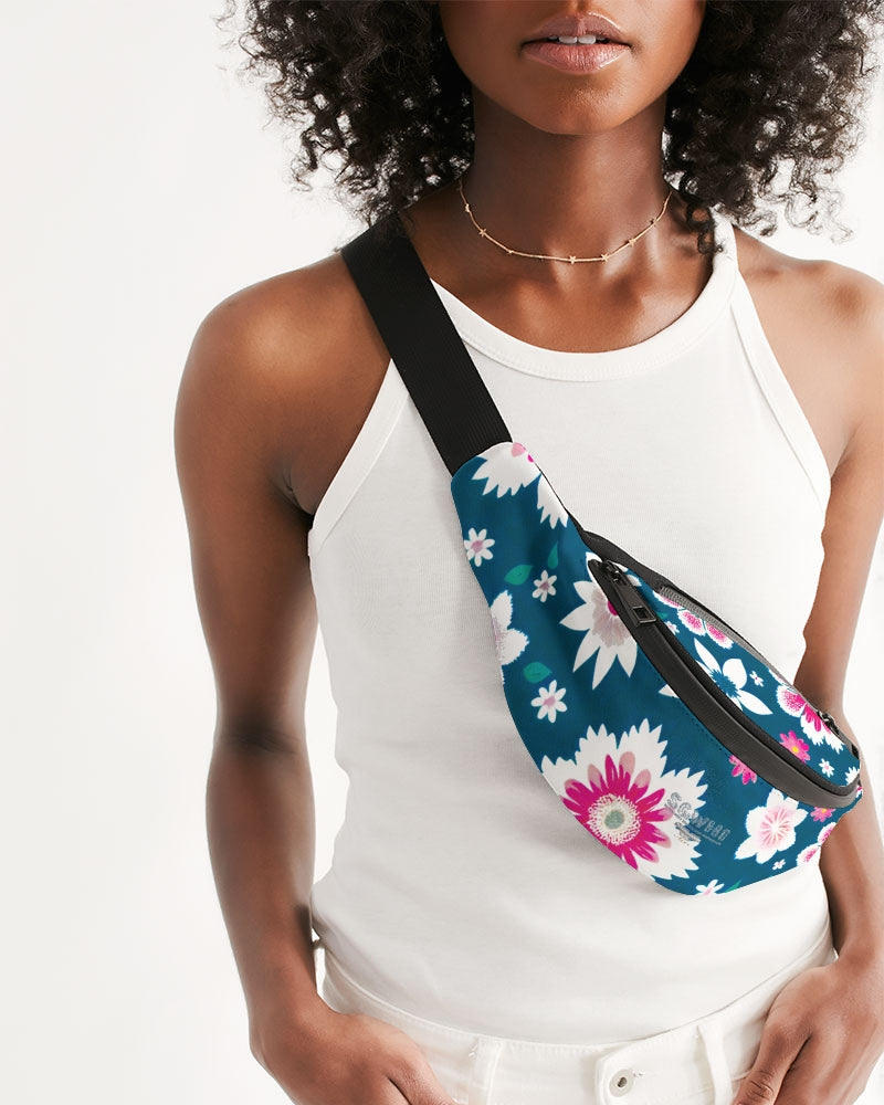 Beautiful floral pattern Crossbody Sling Bag