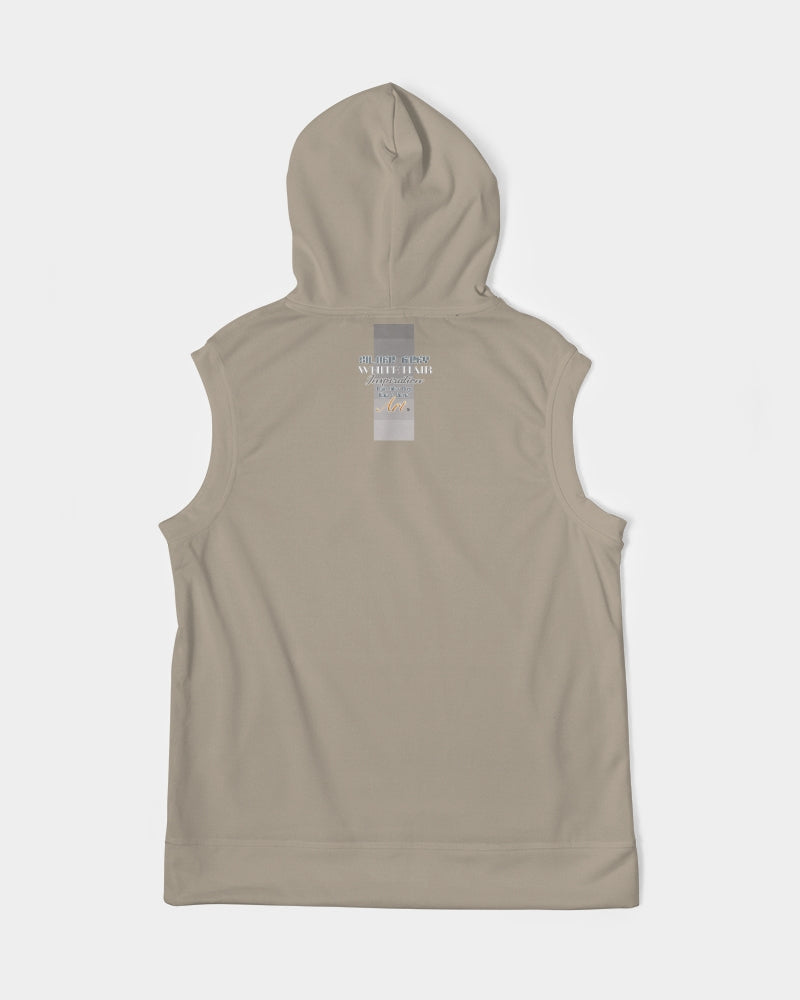 Silverfox gentlemen Men's Premium Heavyweight Sleeveless Hoodie