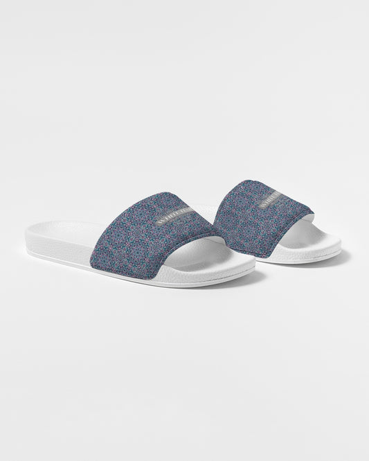 Trainers. blue mosaic Men's Slide Sandal