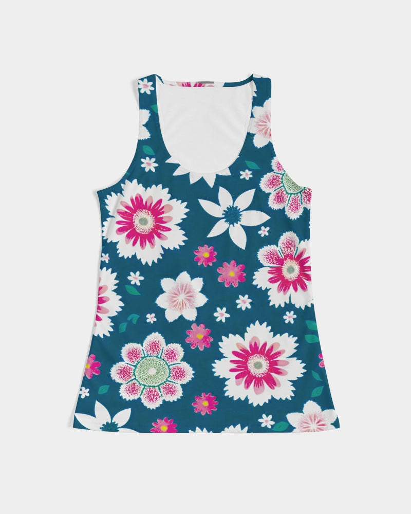 Beautiful floral pattern Women's All-Over Print Tank