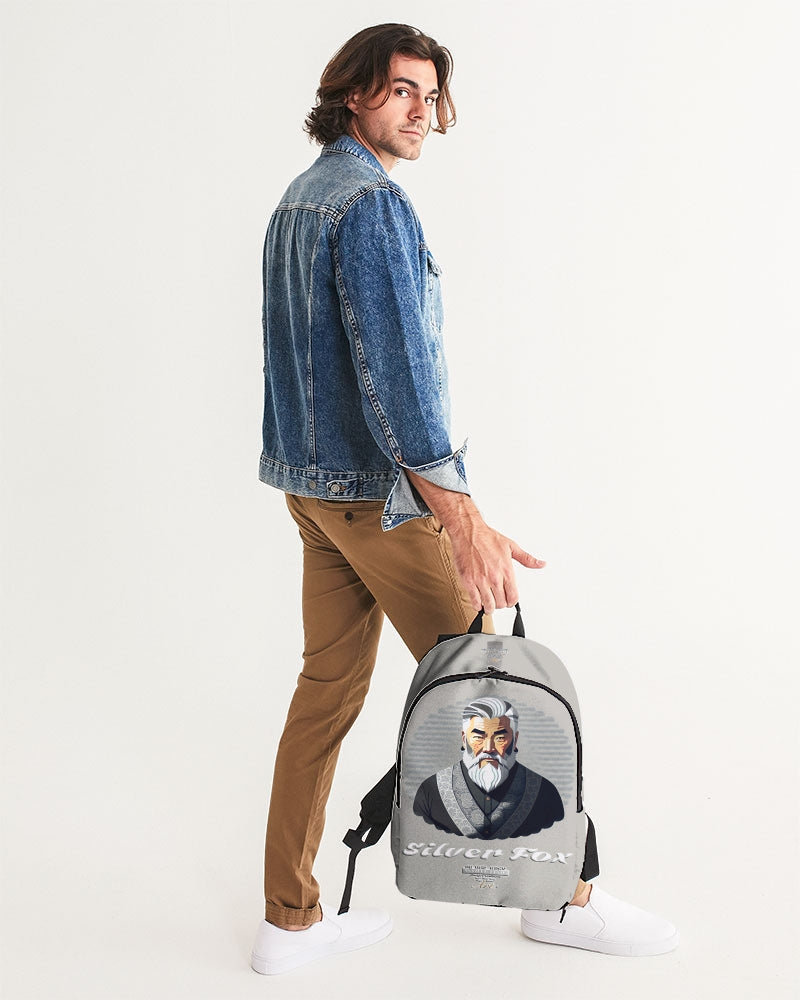 Asian Silverfox Men Large Backpack